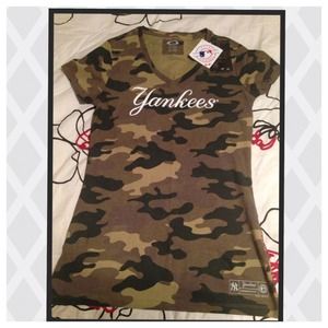Camo New York Yankees Tee