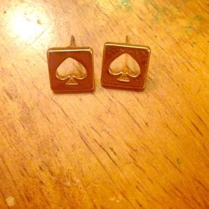 Kate Spade gold earrings