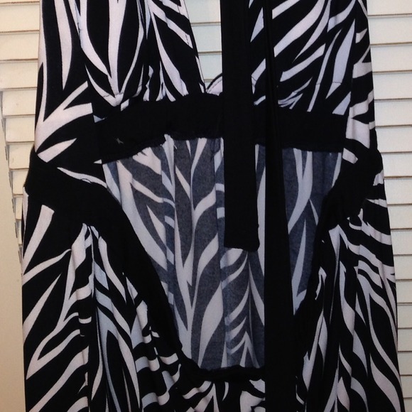 🏁 Zebra Print Dress 🏁 - Picture 2 of 2