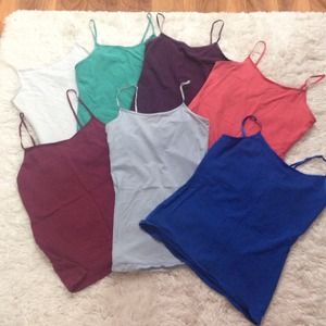 Lot of SEVEN Wet Seal Tank Tops (XL)