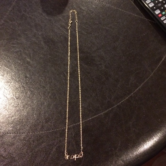 "Hope" necklace