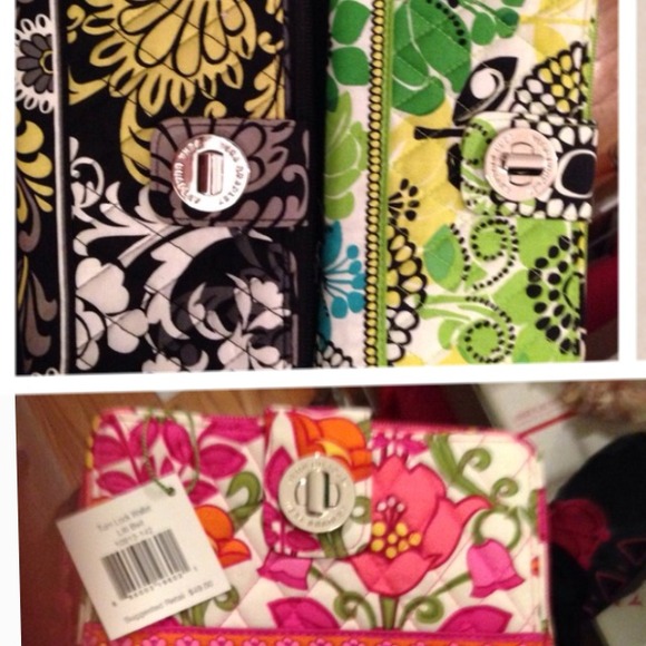 Vera Bradley three wallet