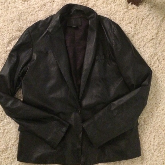 Alexander Wang Leather Blazer