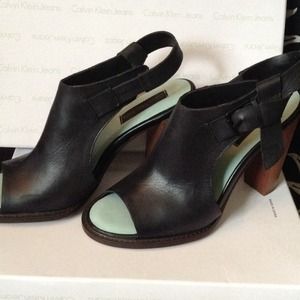 New Calvin Klein, leather shoes