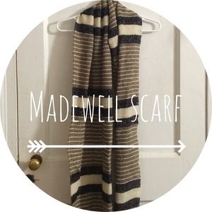 Madewell Wool Striped Scarf