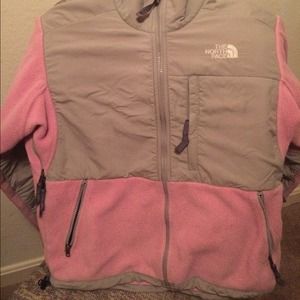 Pink medium northface