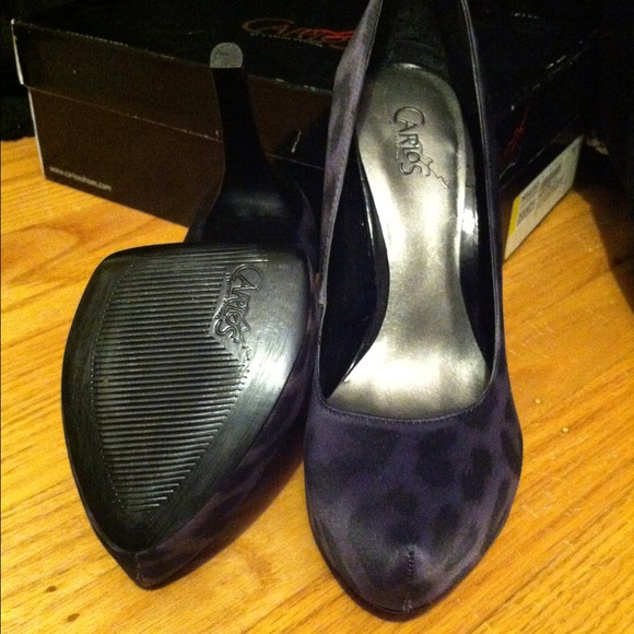 Carlos leopard print heels - Picture 3 of 3