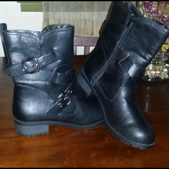 Black ankle boots!