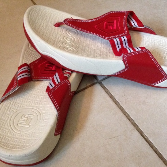 New exercise flip flops