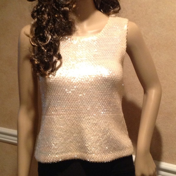🍸Vintage Sequins Tank - Picture 2 of 4