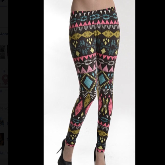 Tribal Printed Leggings