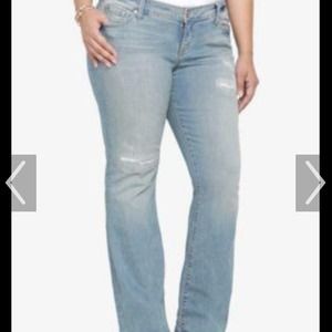 Torrid relaxed boot jeans size 20💕💕💕