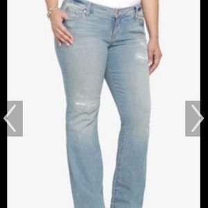 Torrid relaxed boot jeans size 20
