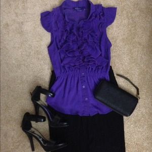 Cute Purple Blouse