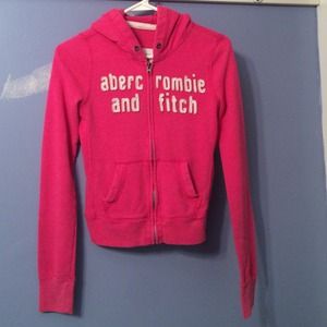 Abercrombie kids pink sweatshirt