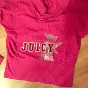 Juicy couture pink sweatshirt