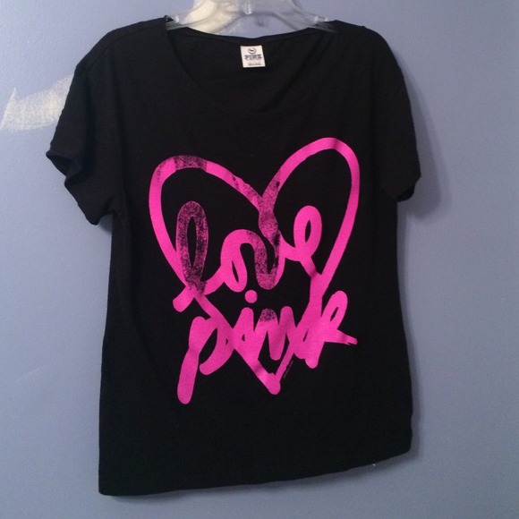Pink Victoria's Secret oversized top