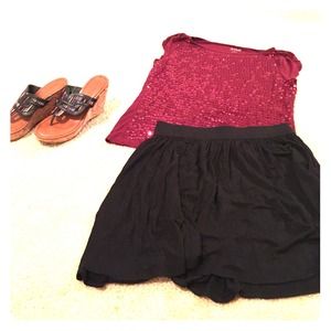 Sequin top... Fun, fun, fun!