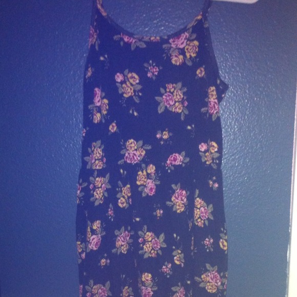 Black Floral Dress