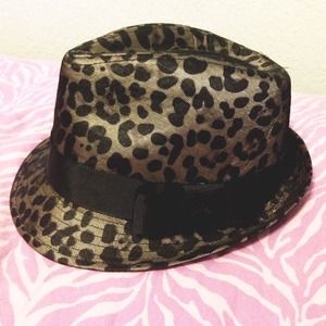 Cheetah print Fedora