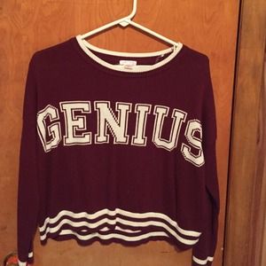 "Genius" Sweater
