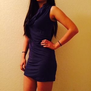 Blue Mini Dress
