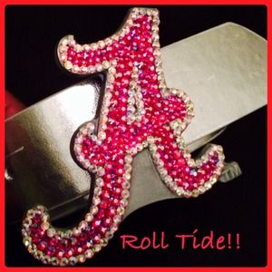 Alabama Swarovski Crystal belt buckle