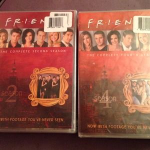 FRIENDS: dvd seasons 1-4
