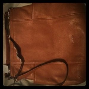 Coach brown Leather Handbag