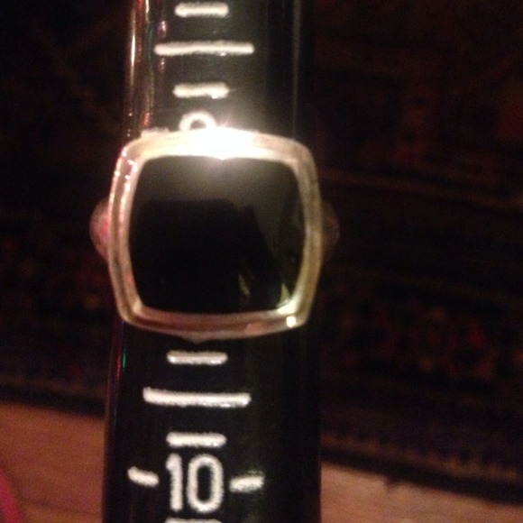 Sterling Silver Black Onyx Ring! Price reduced!