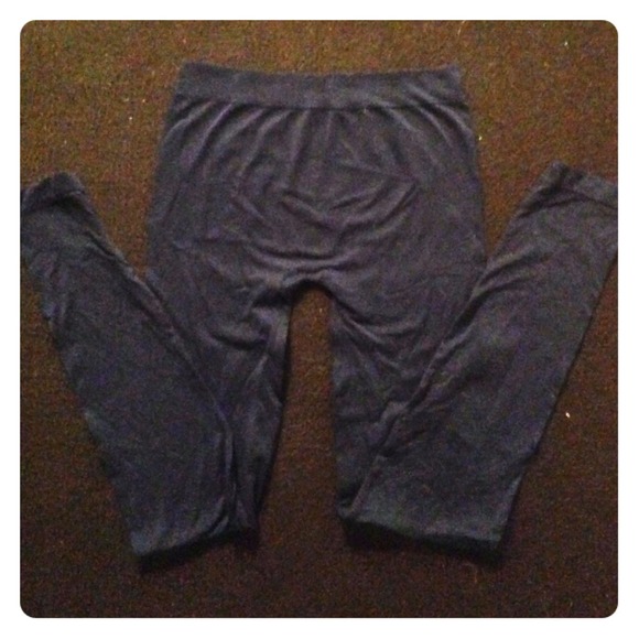 Dark blue stretchy leggings