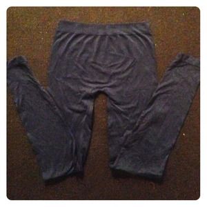 Dark blue stretchy leggings