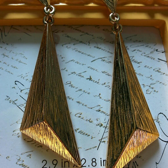 🎁$5 ADD-ON ITEM🎁 Trendy geometric earrings - Picture 2 of 2