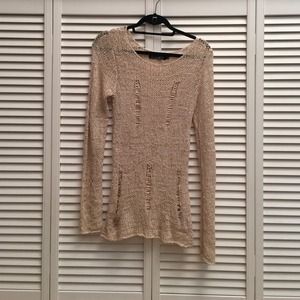 Evil twin long knit sweater