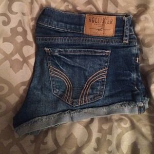 Hollister denim shorts