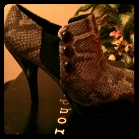 High hell pump shoe