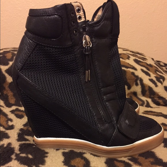 LAMB Wedge Sneakers