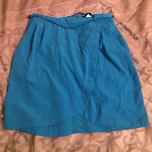Light blue skirt