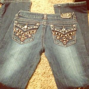 Jeweled jeans