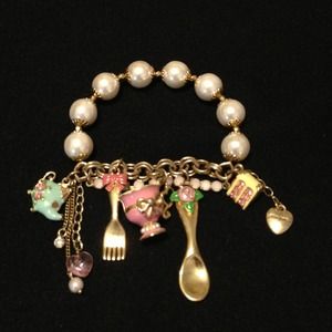 Betsey Johnson Tea Party Bracelet