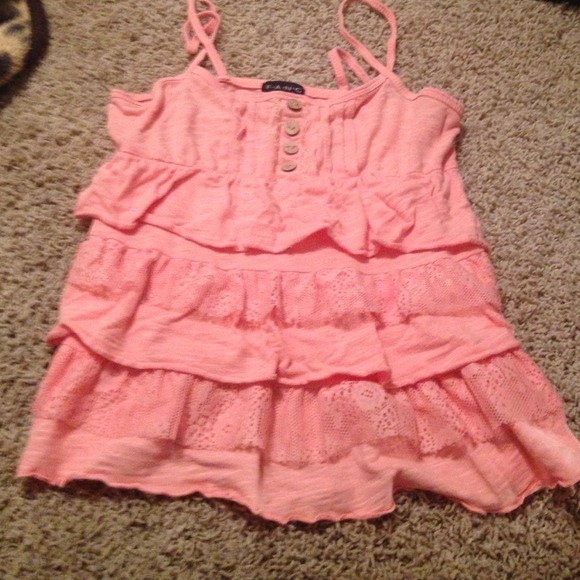 Pink tank top