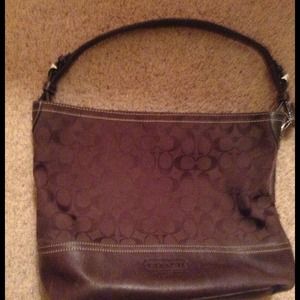 Coach brown hobo bag REDUCED