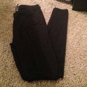Black jeggings