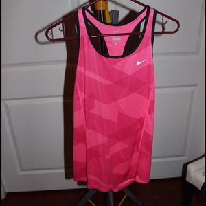 NIKE hot pink tank