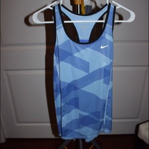 NIKE blue tank