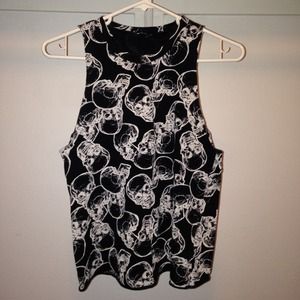 Skull tank top