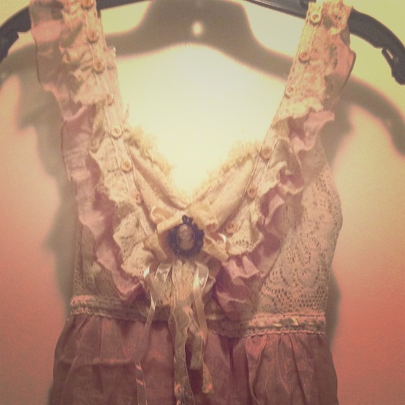 Victorian- inspired blouse