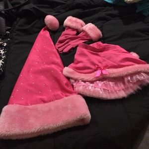 Victoria secret Santa outfit
