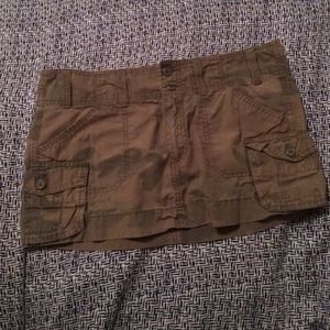Hollister Camo Cargo Skirt