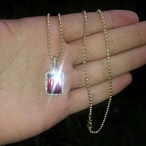 Garnet necklace
